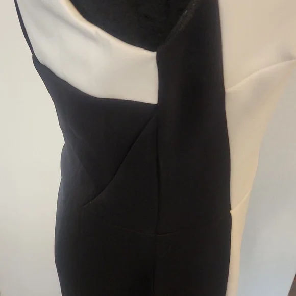 New York & Company Black and White Sleeveless Dress, M - Picture 4 of 13